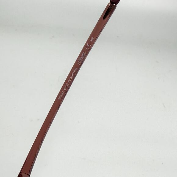 Silhouette Eyeglasses, Frames Only, 4453 40 6055, 52-18-140, Titanium H19495 - Picture 5 of 7